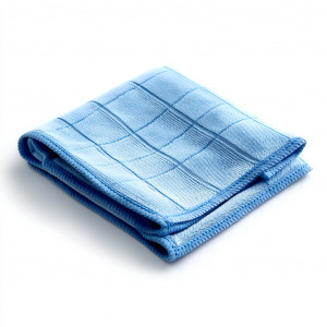 Produktbild von Glas-Dekanter-Tuch blau