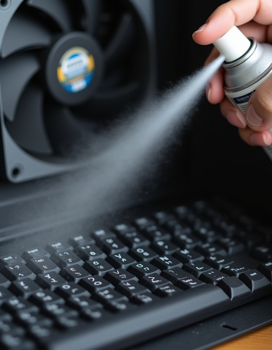 Anwendungsbild von AE-Druckluftspray