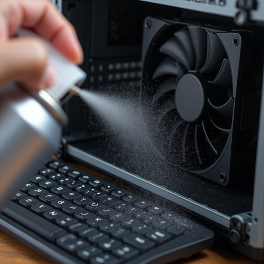 Anwendungsbild von AE-Druckluftspray